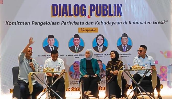 Bersama DPRD, KWG Gelar Dialog Publik ‘Komitmen Pengelolaan Pariwisata dan Kebudayaan di Kabupaten Gresik’