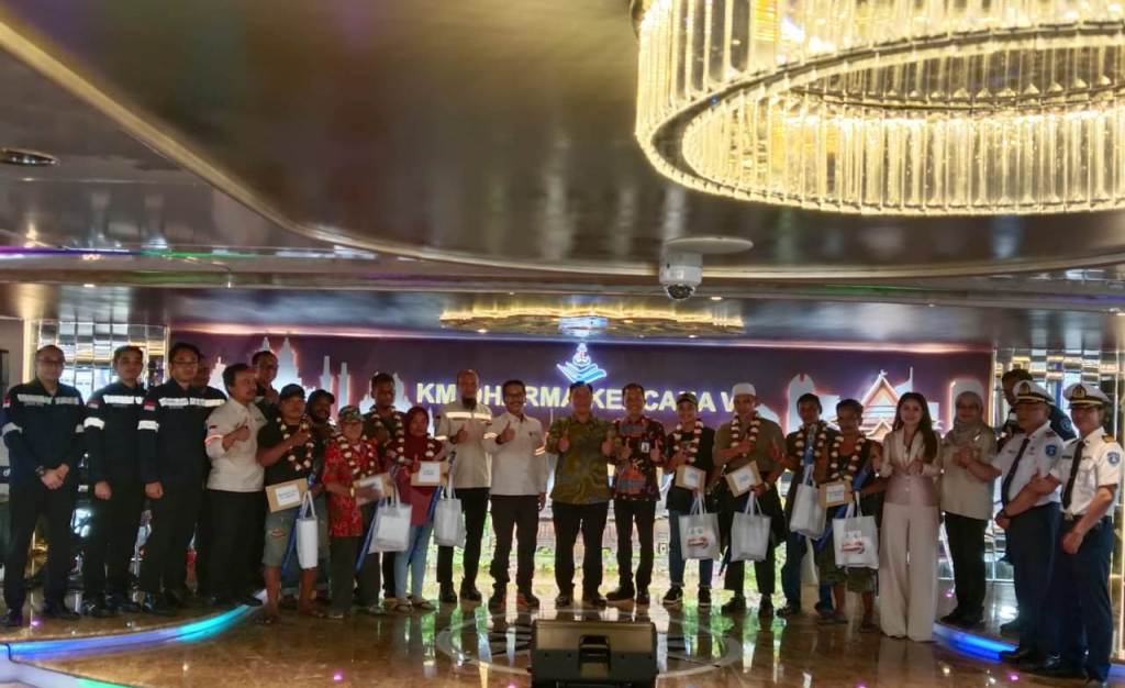 Soft Launching KM Dharma Kencana V, Fasilitas Mewah Berkapasitas 1.400&nbsp;Penumpang