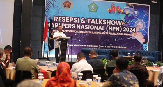 PWI Sidoarjo Gelar Puncak Peringatan HPN 2024, Lutfil Hakim : Jangan Hanya Seremonial Saja