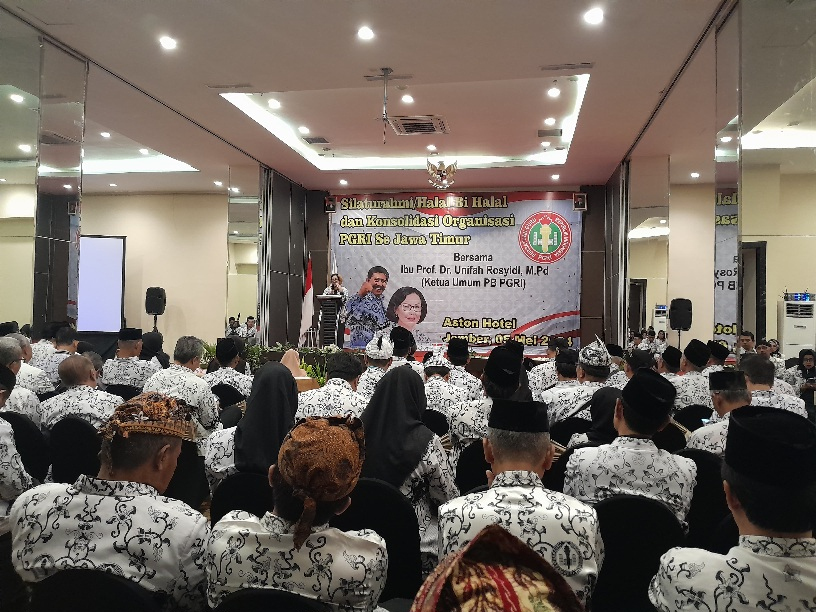 Ketum PB PGRI Beri Apresiasi dan Bangga Atas Soliditas PGRI Jawa&nbsp;Timur