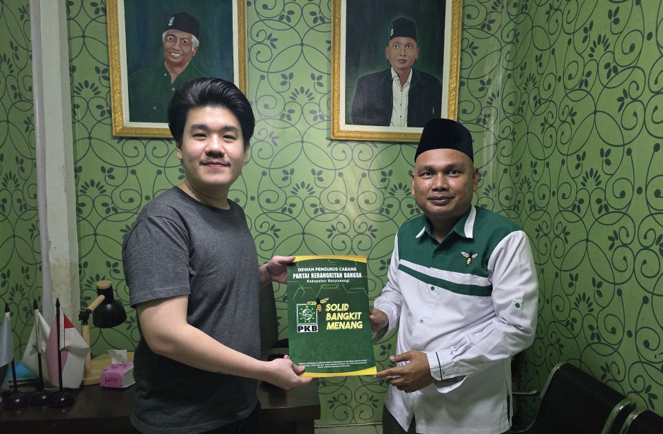 Resmi Masuk PKB, Pengusaha Muda Ini Siap Melaju ke Pilkada Banyuwangi