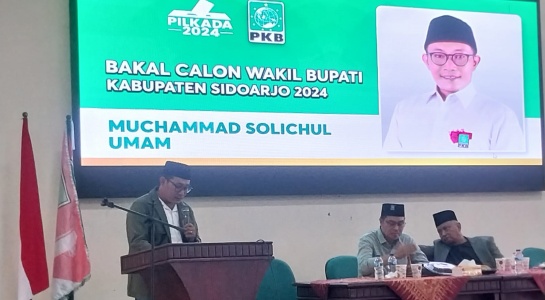 Bawa Sidoarjo Maslachah, Bacawabup Umam : Sidoarjo Butuh Pemimpin&nbsp;Berani