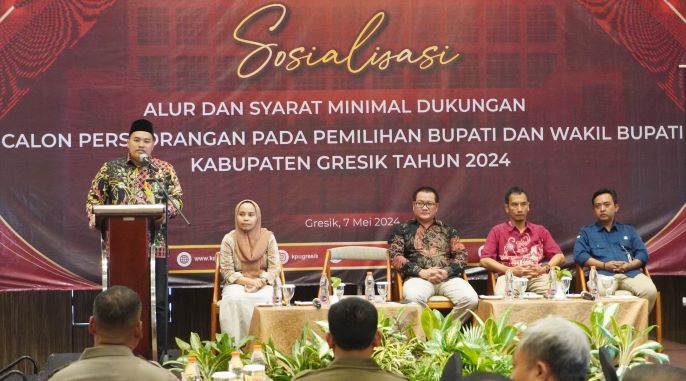 Buka Peluang Perseorangan Bacabup Gresik, KPU Syaratkan Minimal Kantongi 72.150 Dukungan