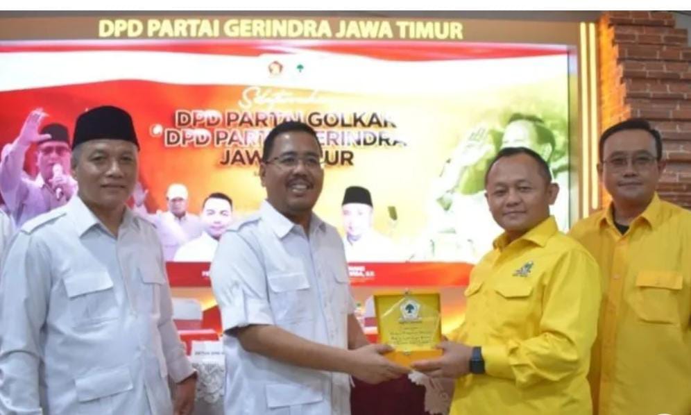 Perkuat KIM di Daerah, Golkar-Gerindra Bakal Bentuk Koalisi di Pilkada di&nbsp;Jatim
