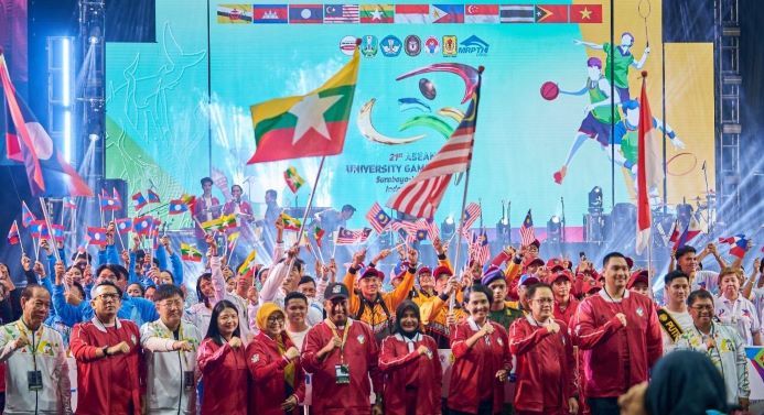 Usung Tema Unity in Diversity, ASEAN University Games (AUG) XXI 2024 Dibuka Menpora