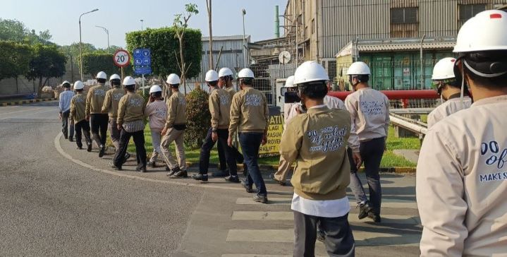 Diinisiasi Nurul Hayat, Pelajar Tangguh Kunjungi Smelting