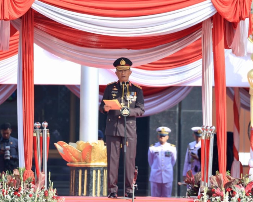 Kapolda Jatim Pesan di HUT Bhayangkara ke-78, Tingkatkan Pelayanan dan Pengabdian Terbaik Kepada&nbsp;Masyarakat