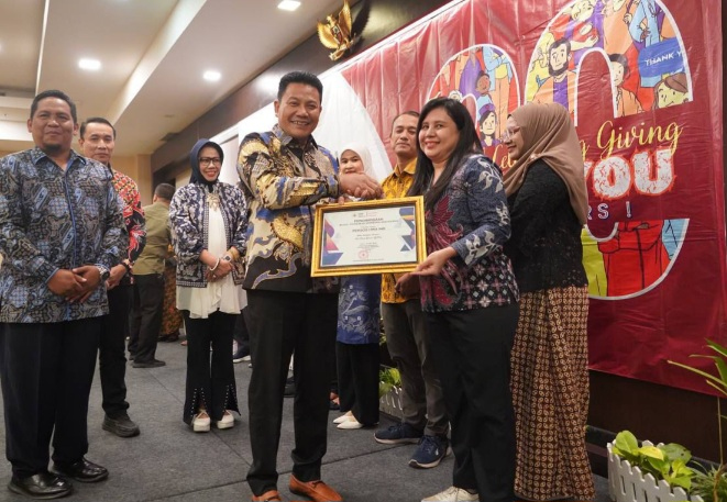 Plt Bupati Sidoarjo Beri Apresiasi, Kebutuhan Darah Mencapai 51.387 Kantong Terpenuhi 100&nbsp;Persen