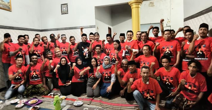 Dinilai Serius Tangani Banjir Kali Lamong, Relawan NIAT Jilid 2 Balongpanggang Minta Petahana Tuntaskan di Periode&nbsp;Kedua