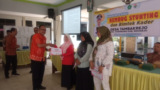 Mampu Turunkan Angka Stunting Hingga 0,23 Persen, Desa Tambakrejo Layak Jadi&nbsp;Percontohan