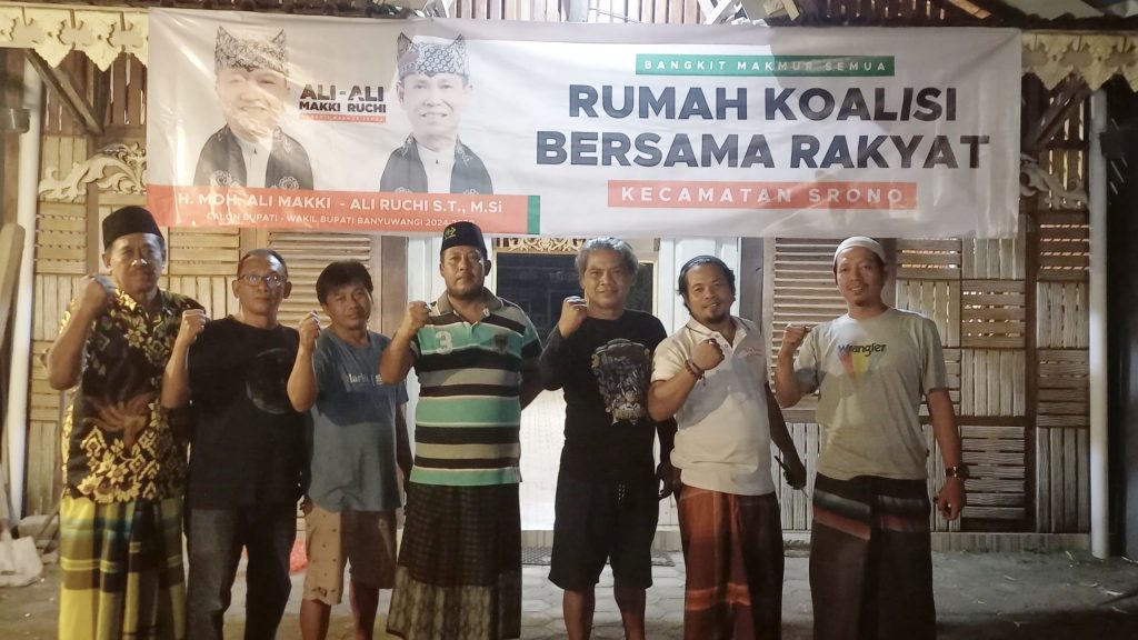 Inginkan Perubahan Pemimpin, Warga Banyuwangi Bangun Rumah Koalisi Bersama Rakyat Jelang&nbsp;Pilkada