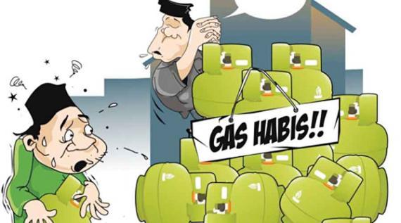 LPG 3 Kg Hilang di Pasaran, PKL Kota Kediri Tak Bisa&nbsp;Berjualan