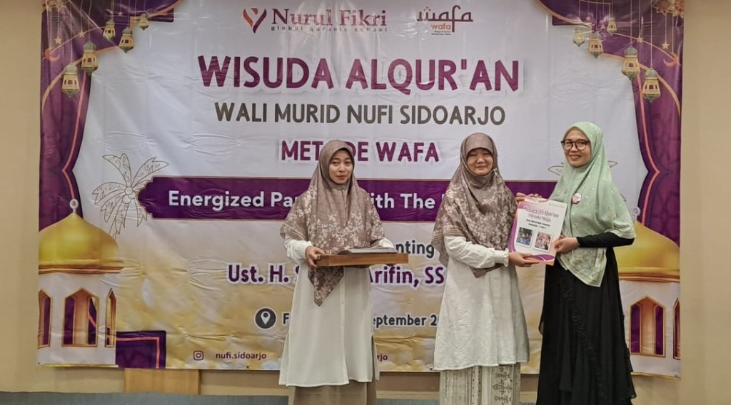 Lembaga Pendidikan Nurul Fikri Sidoarjo Fasilitasi Wali Murid Wisuda Al&nbsp;Qur’an